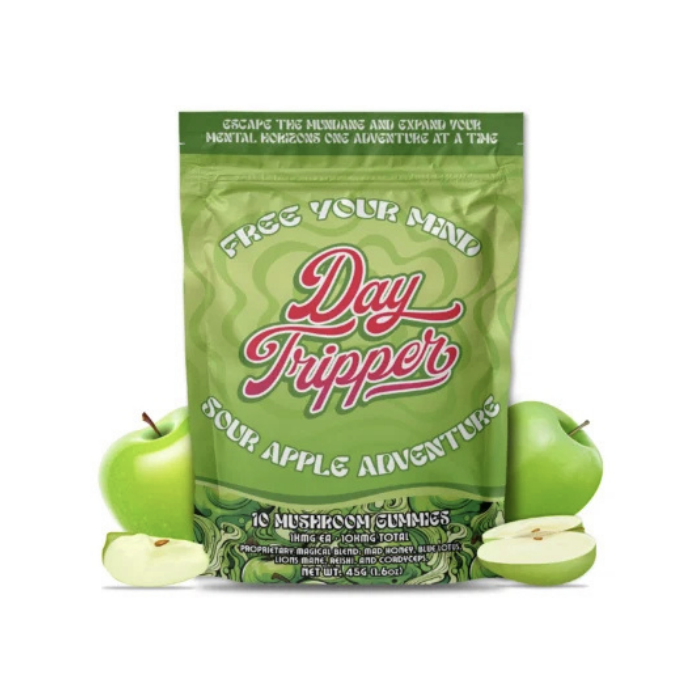 Day Tripper Mushroom 10ct Gummies / Sour Apple Adventure 10ct